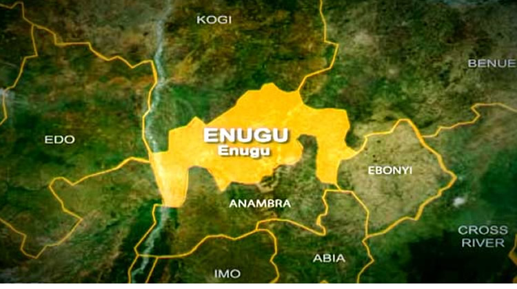 Enugu map