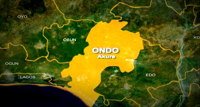 Ondo state map
