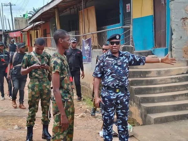 Soldier and Police