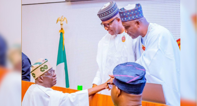 Tinubu and NASS leaders