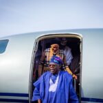 Tinubu arrives