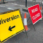 Road diversion