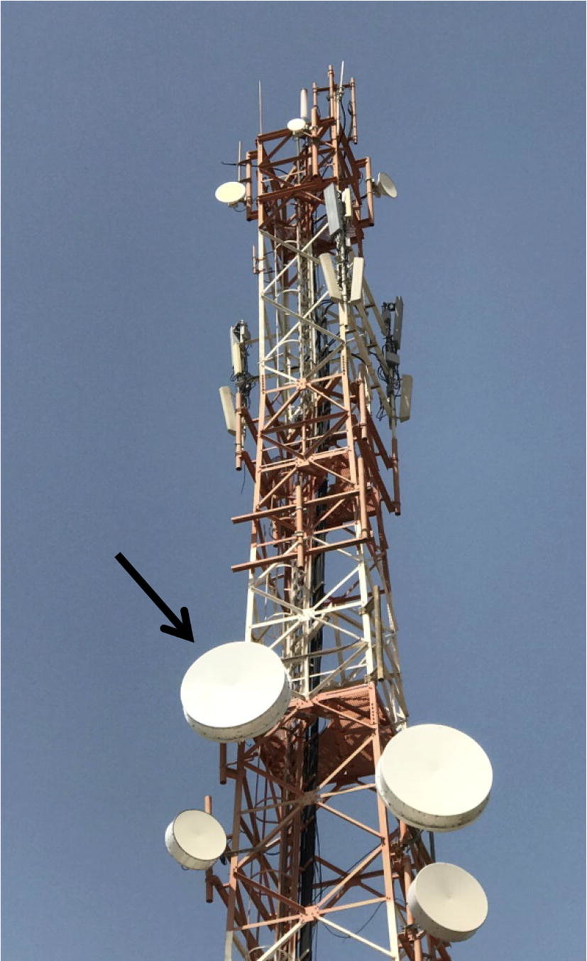 Teleom mast