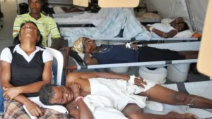 Cholera victims