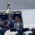 Cup arrives