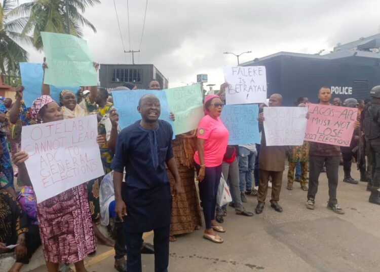 Lagos APC protest