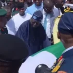 Tinubu recieved Buhari's body