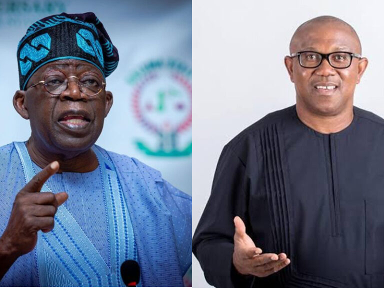 Tinubu and Obi pix