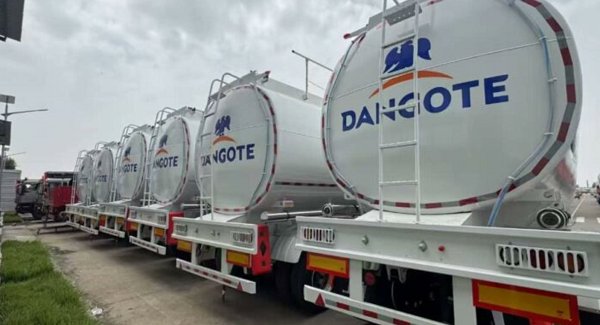 Dangote Petrol Trucks