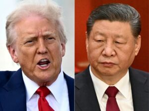 Trump and China President XI