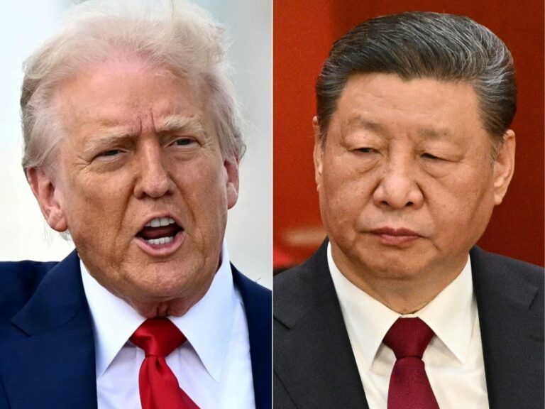 Trump and China President XI