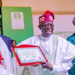 Tinubu and Yakubu farewell